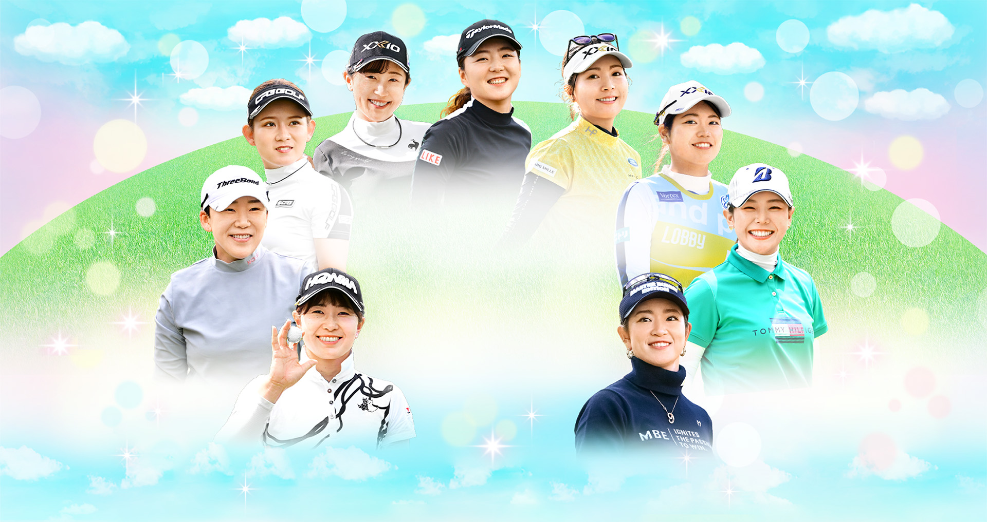 集める、育てる、応援する。女子プロゴルフがもっと好きになる。JLPGA初の公式女子プロゴルフ応援ゲームアプリ